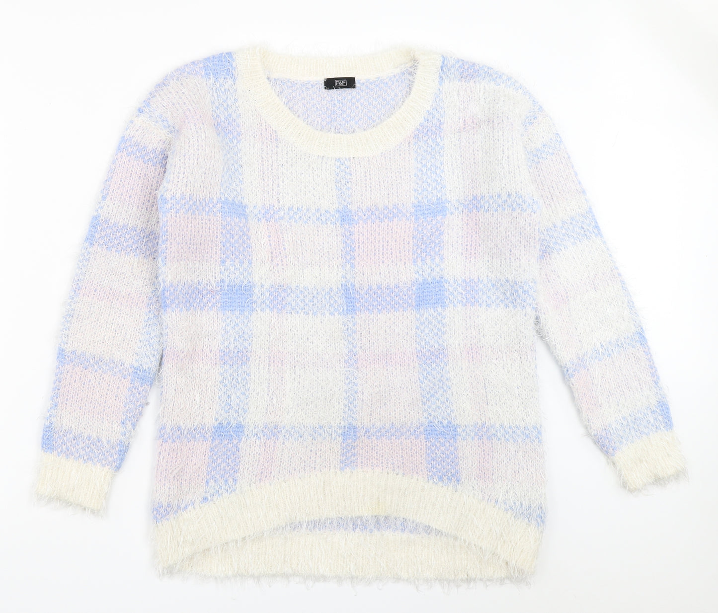 F&F Womens Ivory   Pullover Jumper Size 8