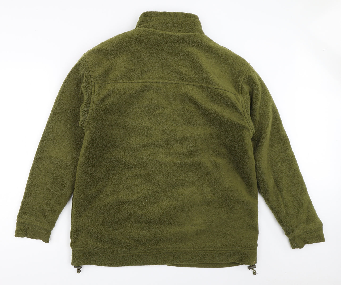 EWM Mens Green  Fleece Jacket Coat Size M