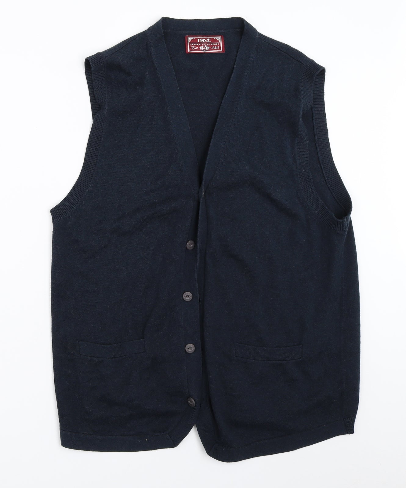 NEXT Mens Blue   Cardigan Jumper Size M