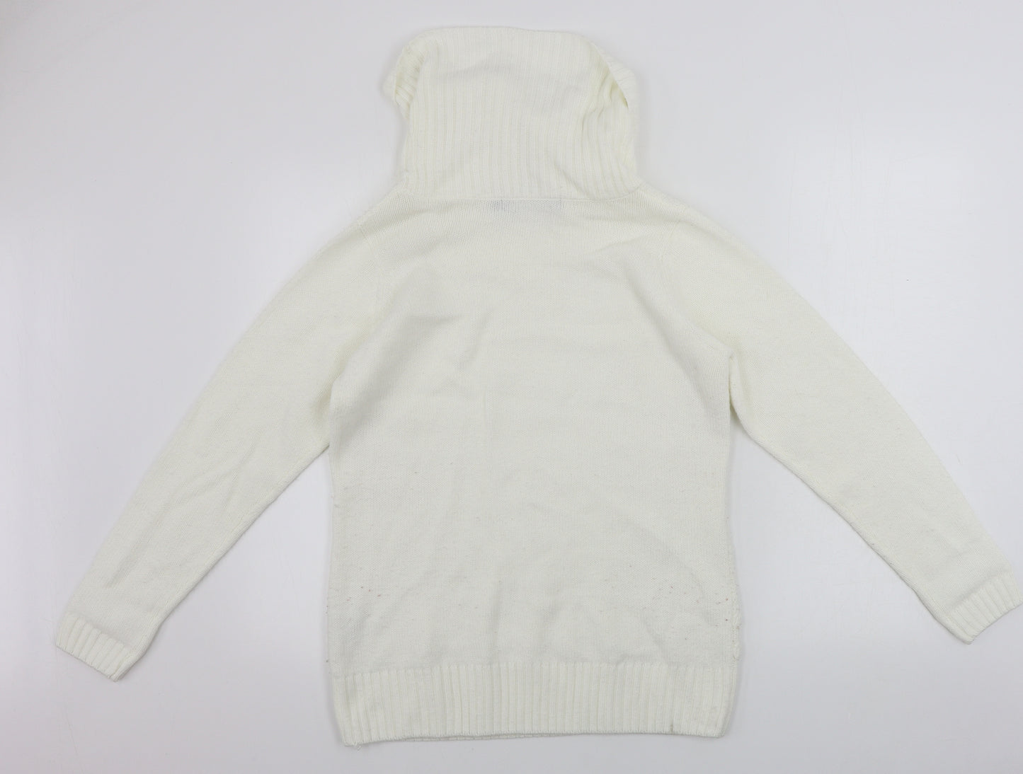 EWM Womens Ivory   Pullover Jumper Size L
