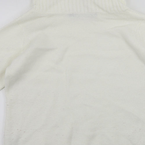 EWM Womens Ivory   Pullover Jumper Size L