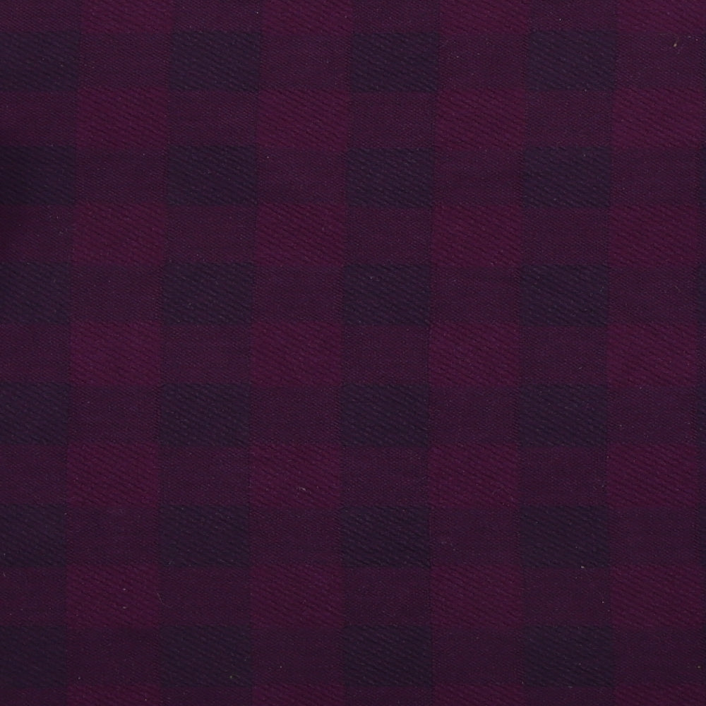 Marks and Spencer  Womens Purple Check  Jumper Dress  Size 12