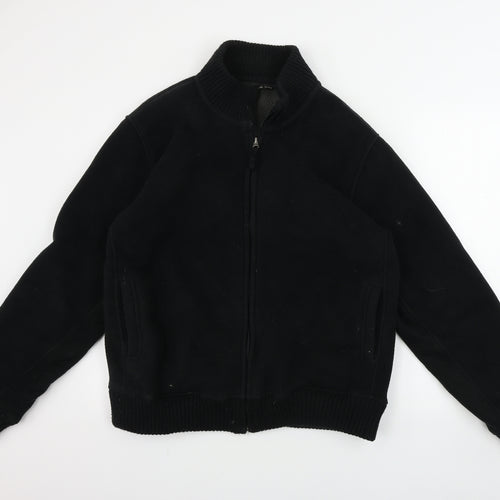Dunnes Stores Mens Black   Jacket Coatigan Size L