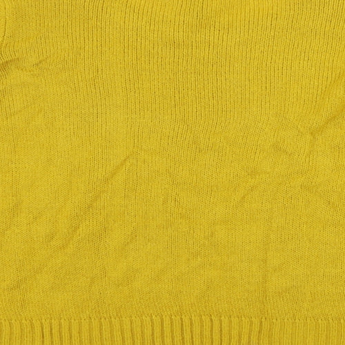 H&M  Womens Yellow   Pullover Jumper Size S