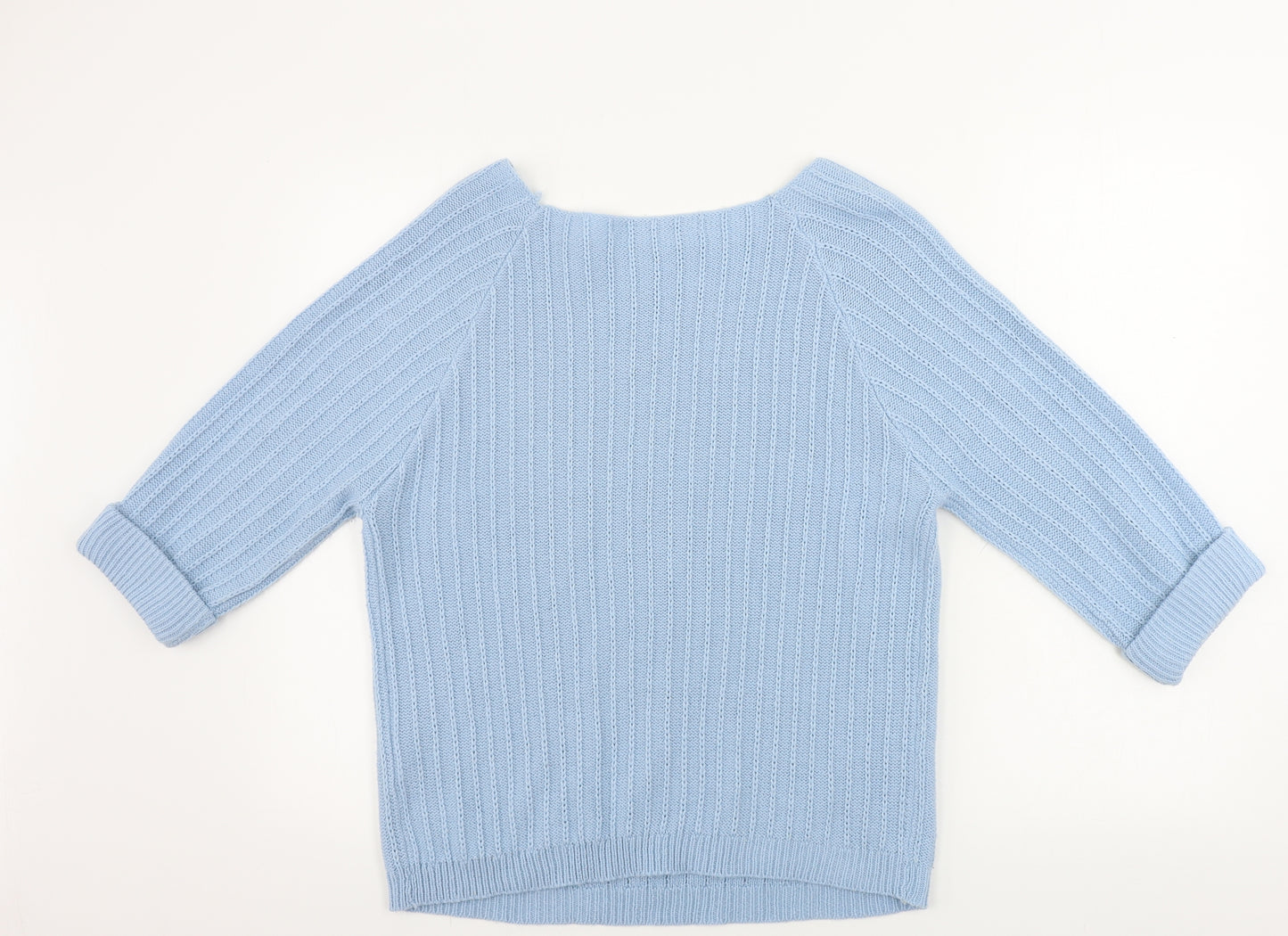 Tru Collection  Womens Blue   Pullover Jumper Size M