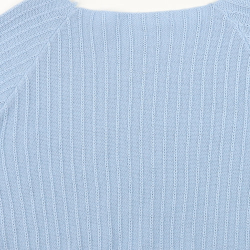 Tru Collection  Womens Blue   Pullover Jumper Size M