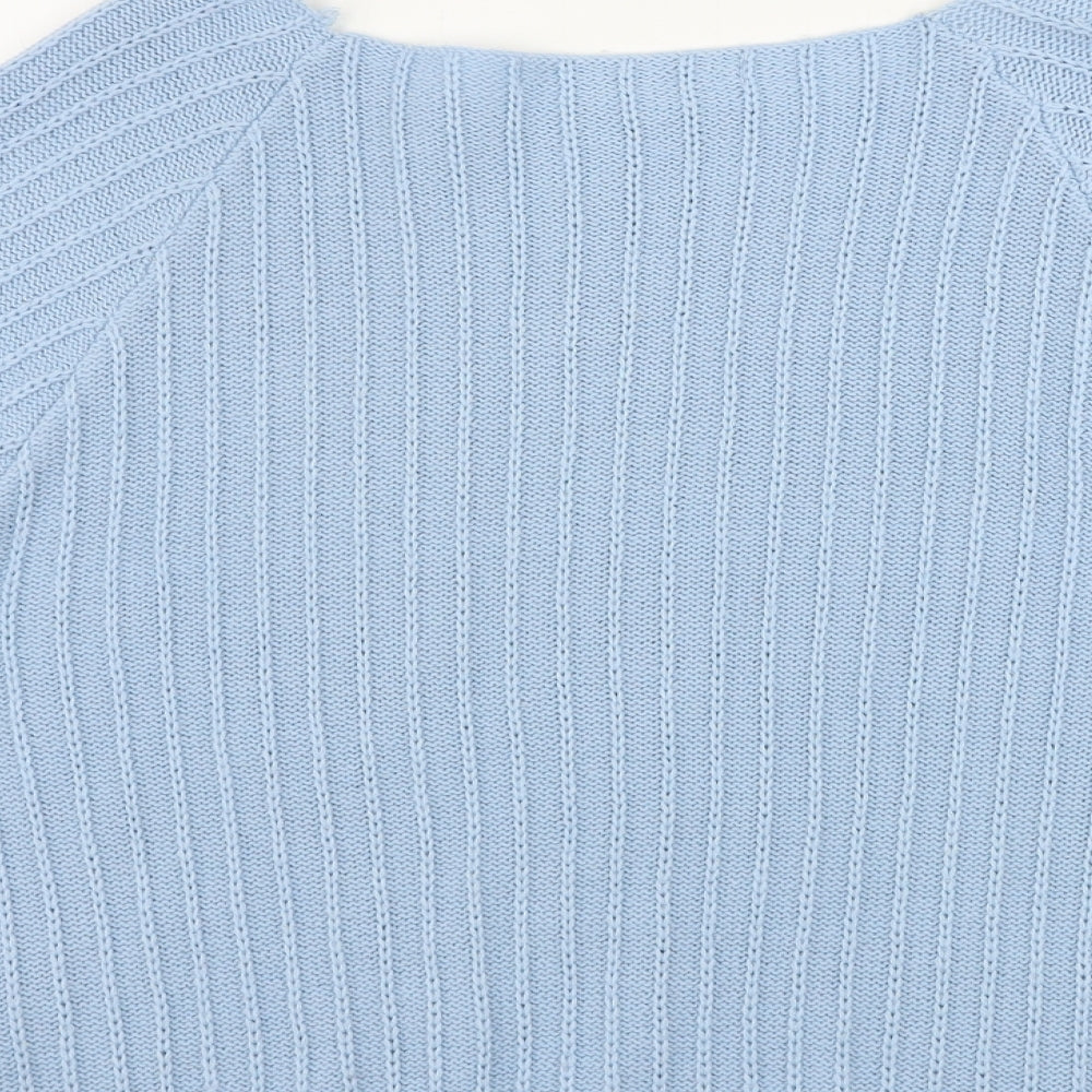 Tru Collection  Womens Blue   Pullover Jumper Size M