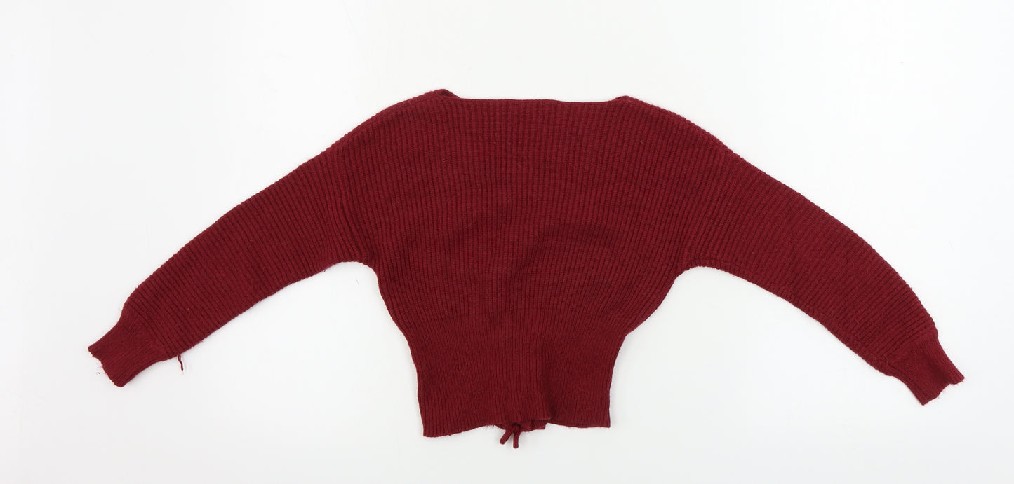 Candy Girls Red   Pullover Jumper Size 10 Years