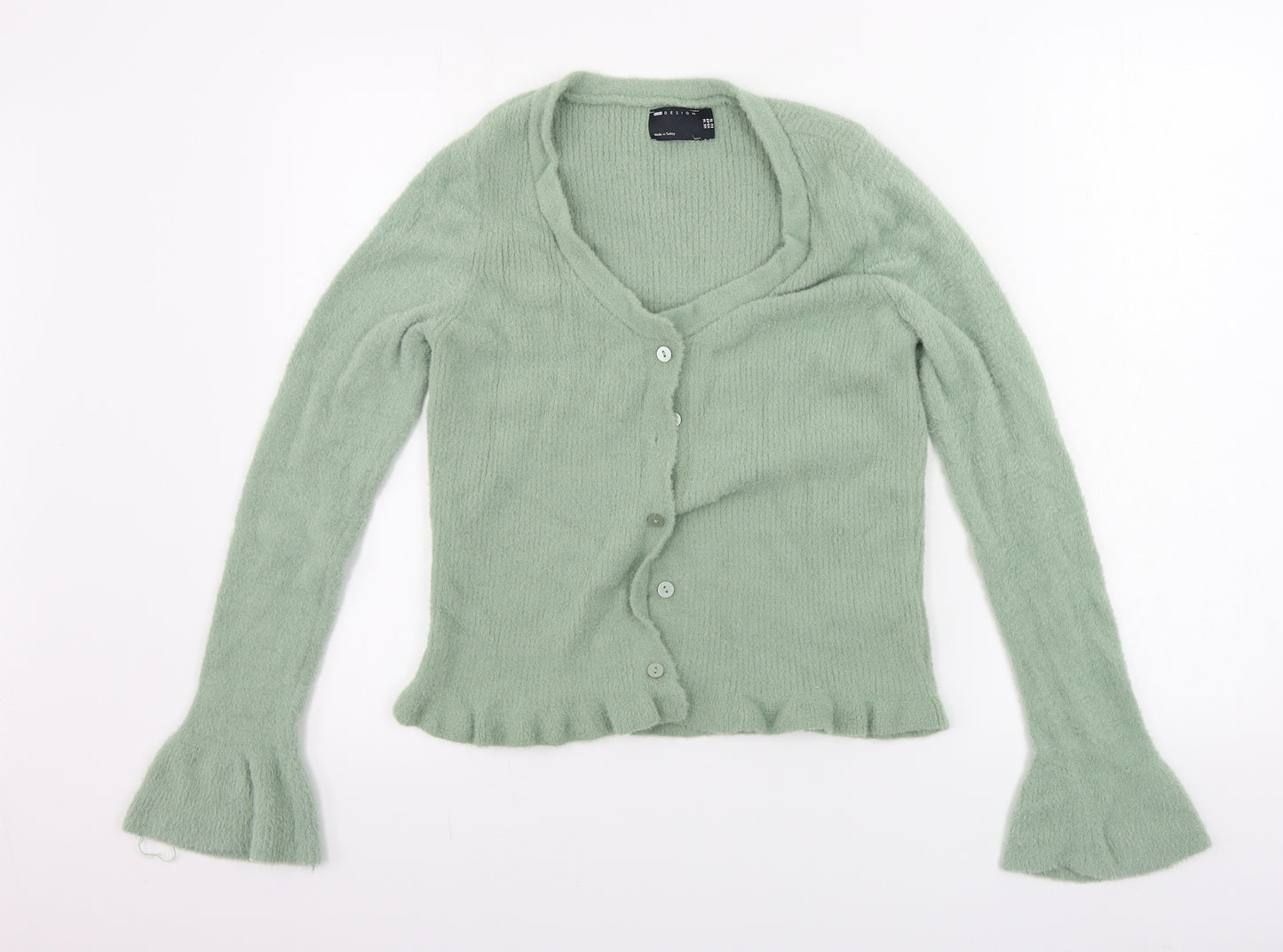ASOS  Womens Green   Cardigan Jumper Size 12