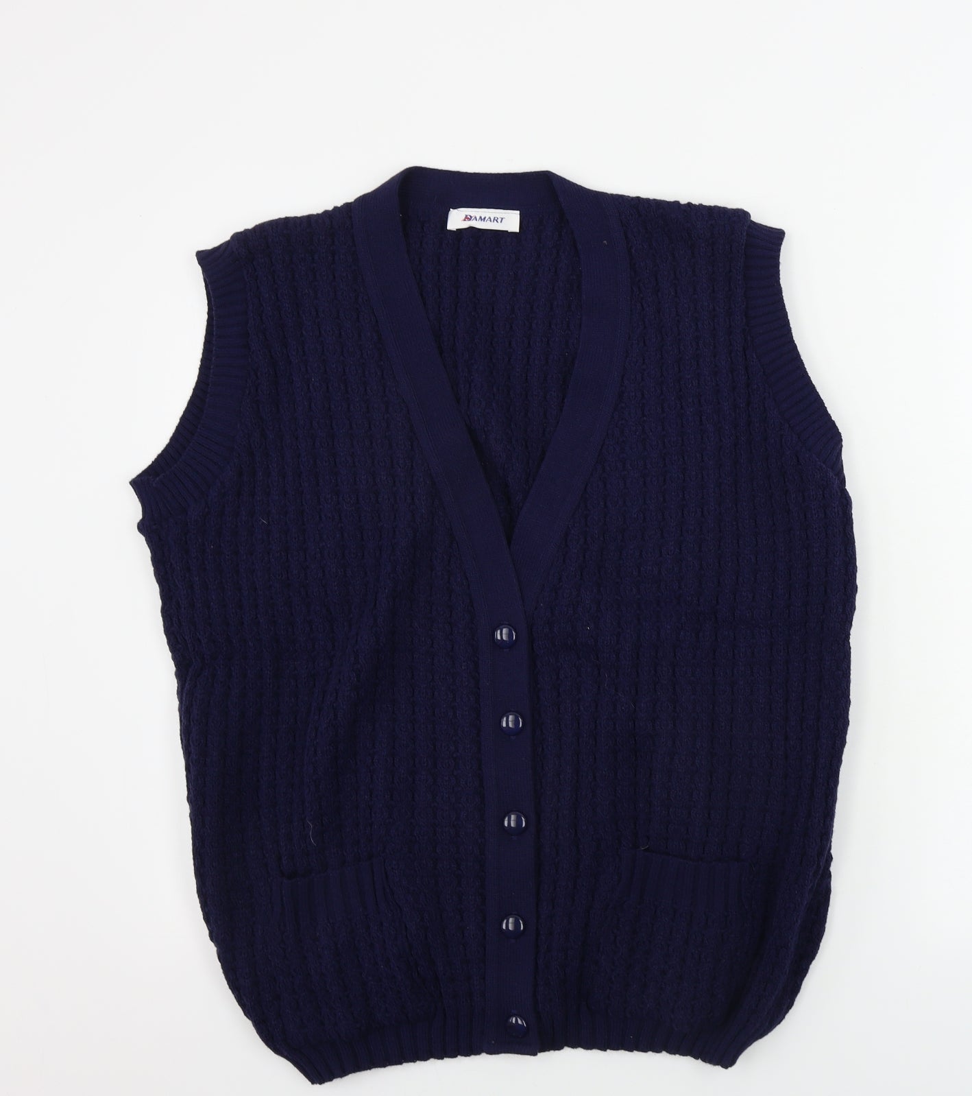 Damart Womens Blue   Cardigan Jumper Size 24