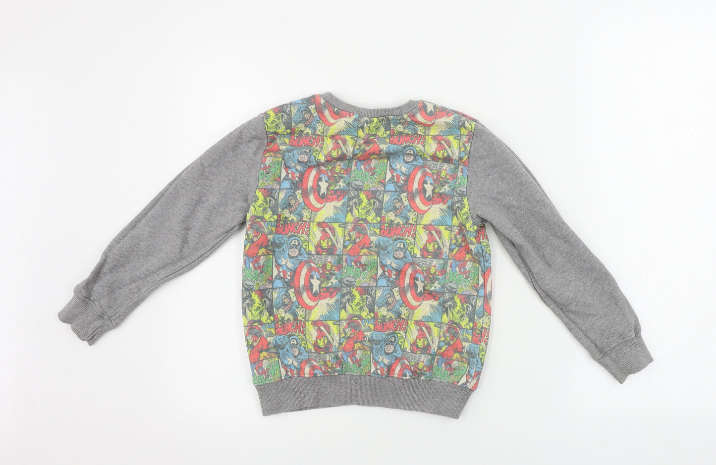 NEXT  Boys Grey   Pullover Jumper Size 6 Years  - MARVEL