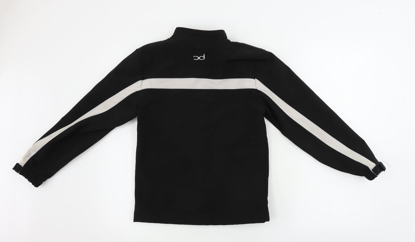 Chinny Dipper  Boys Black   Jacket Coat Size 9-10 Years