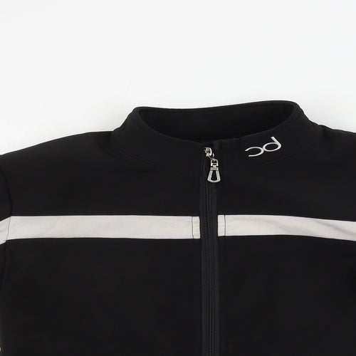 Chinny Dipper  Boys Black   Jacket Coat Size 9-10 Years