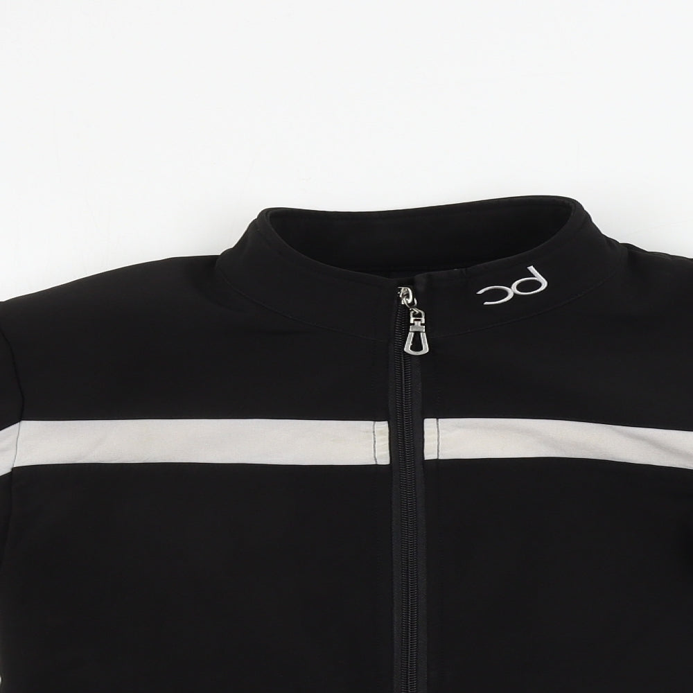 Chinny Dipper  Boys Black   Jacket Coat Size 9-10 Years