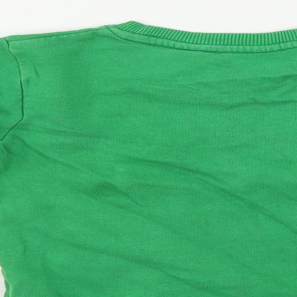 H&M  Boys Green   Pullover Jumper Size 2-3 Years  - Christmas Jumper
