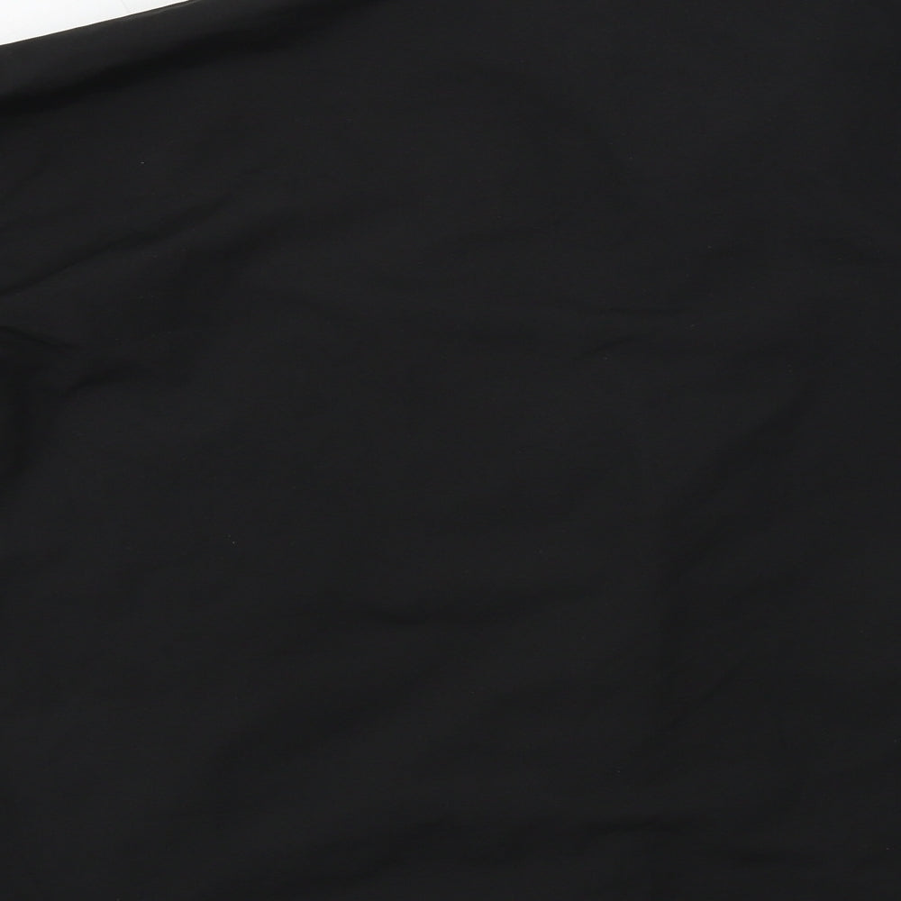 Boohoo  Womens Black   Basic Button-Up Size 6