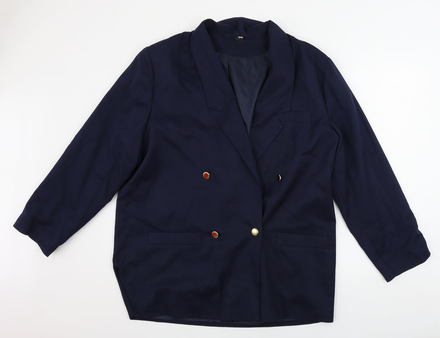 Preworn  Womens Blue   Jacket Blazer Size 18