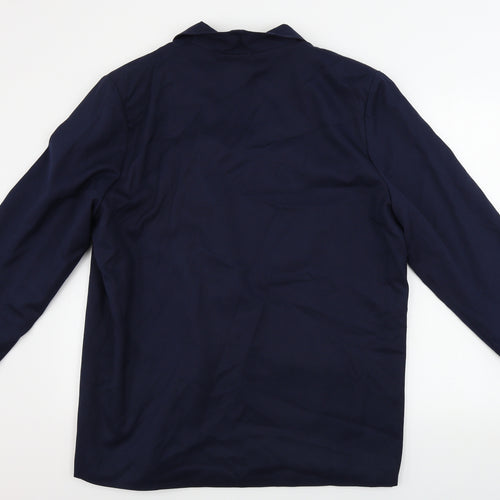 Preworn  Womens Blue   Jacket Blazer Size 18