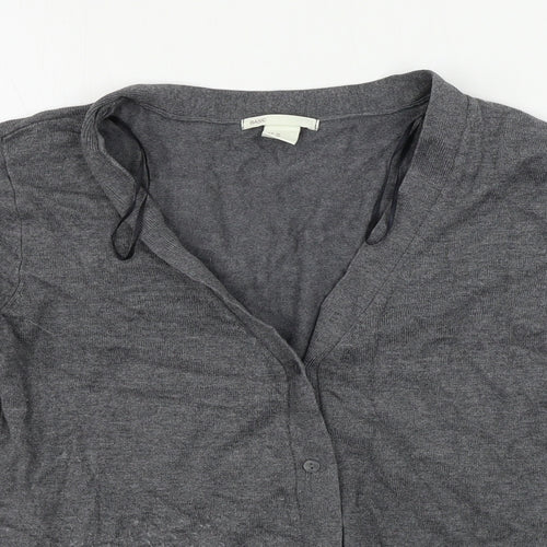 H&M  Womens Grey   Cardigan Jumper Size XS