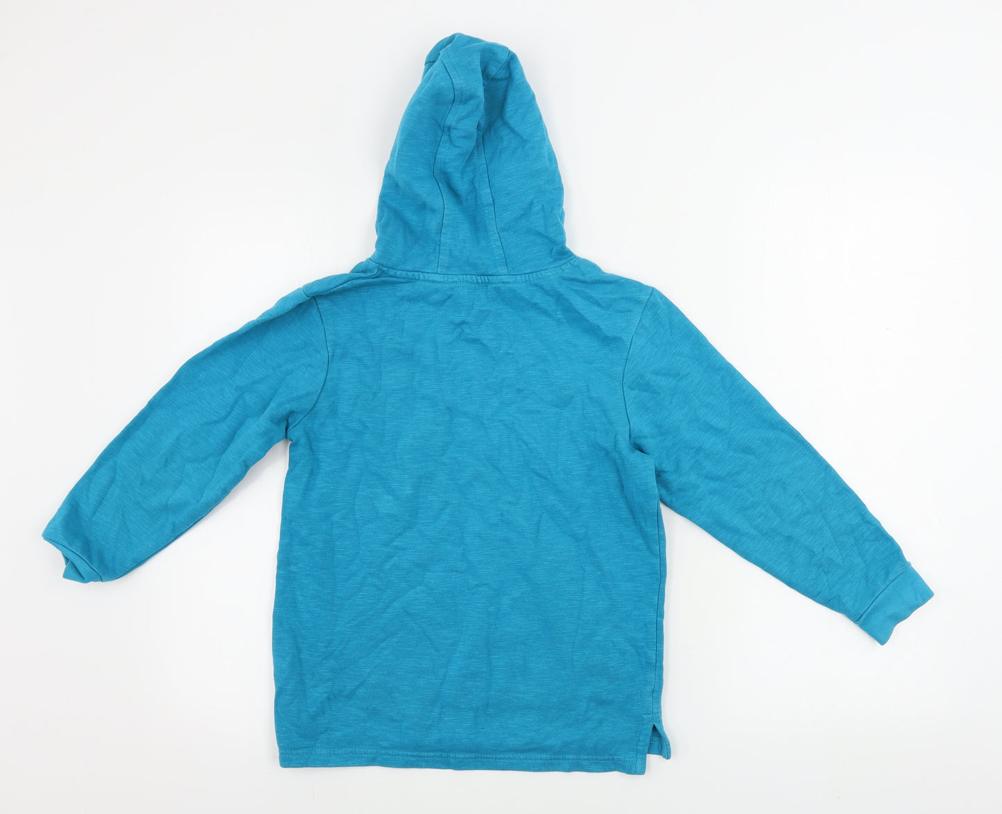 George  Boys Black Houndstooth  Pullover Hoodie Size 8-9 Years