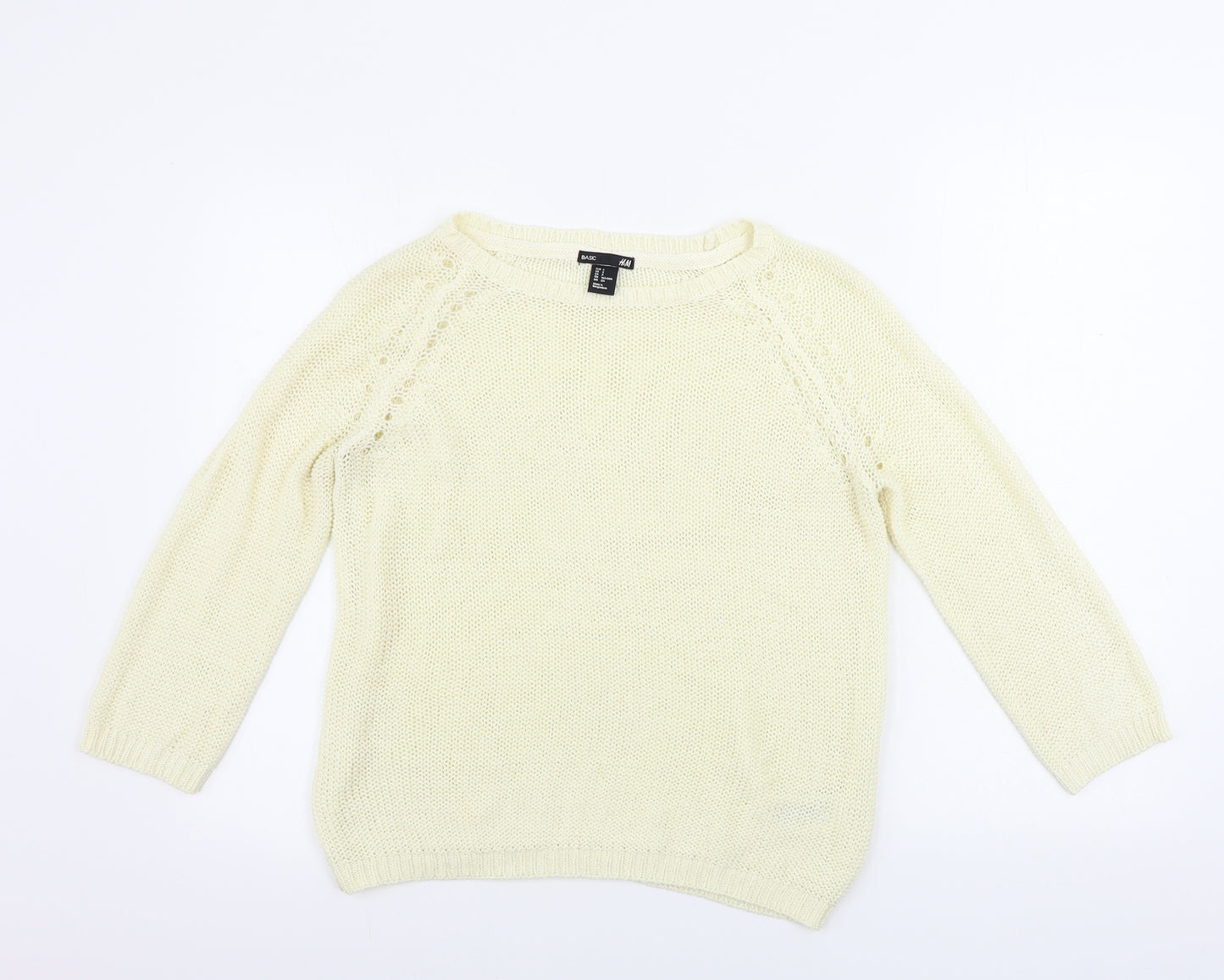 H&M  Womens Beige   Pullover Jumper Size S