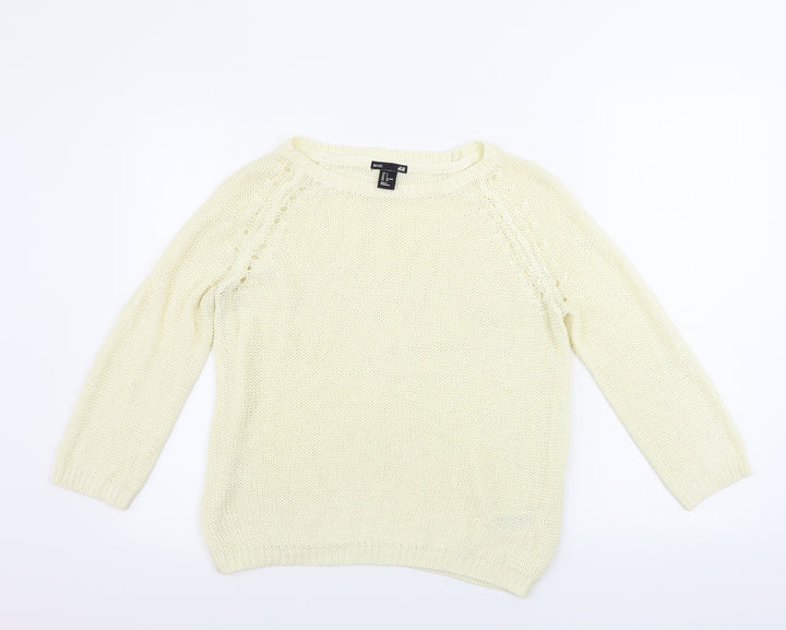 H&M  Womens Beige   Pullover Jumper Size S