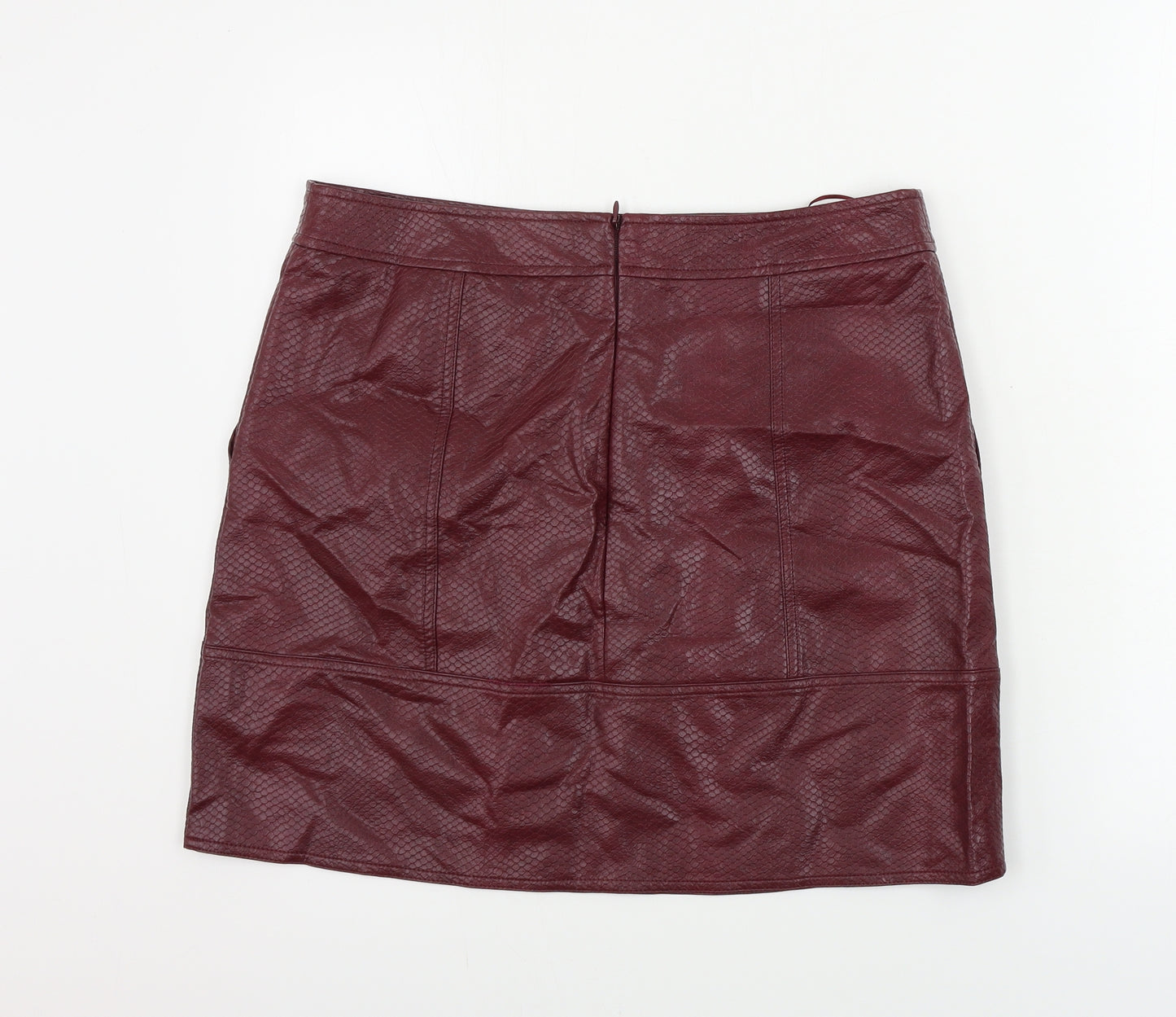 NEXT  Womens Purple Animal Print  A-Line Skirt Size 14