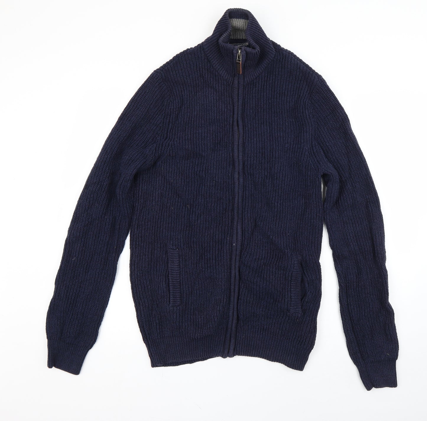 Debenhams Mens Blue   Full Zip Jumper Size S