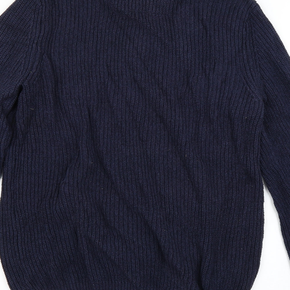 Debenhams Mens Blue   Full Zip Jumper Size S