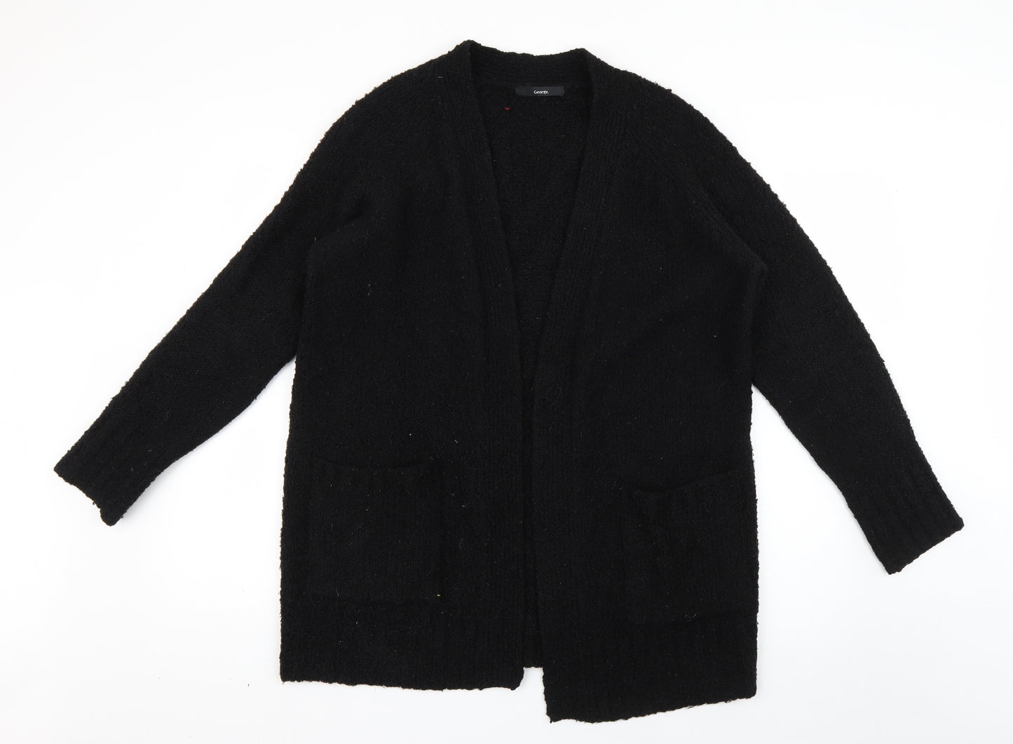 George Womens Black   Cardigan Jumper Size 14