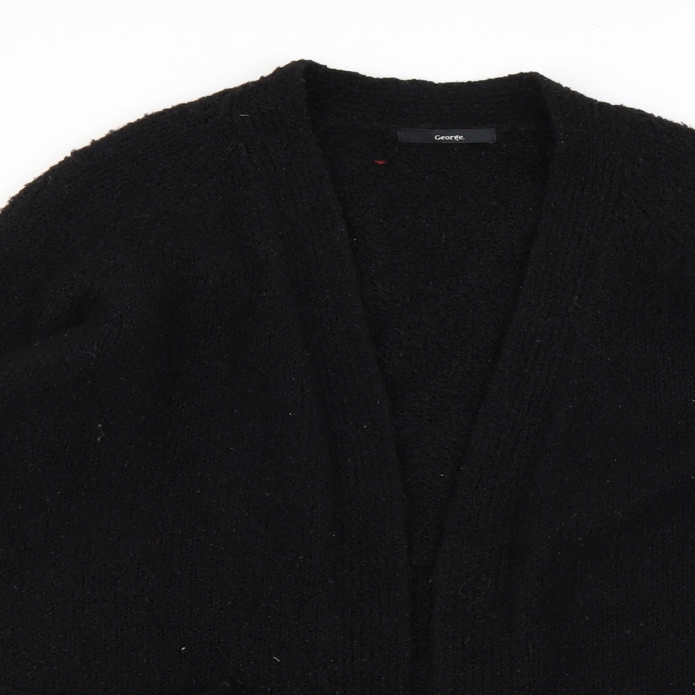 George Womens Black   Cardigan Jumper Size 14