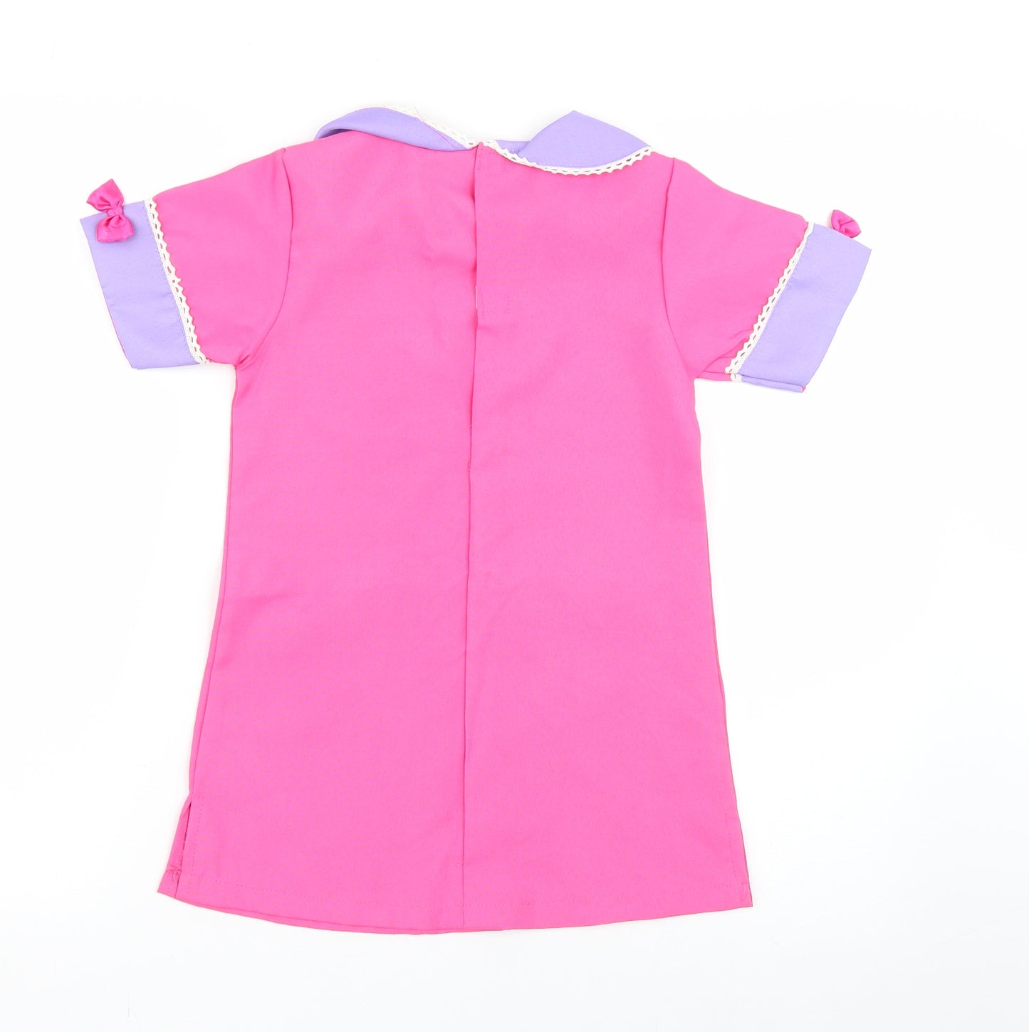 Preworn Girls Pink   Skater Dress  Size 4-5 Years  - costume