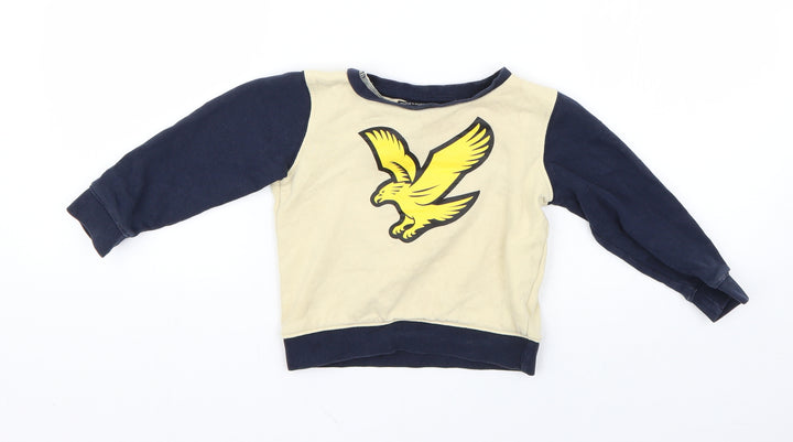lyle and scott Girls Multicoloured   Pullover Sweatshirt Size 3 Years