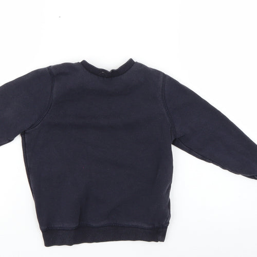 TU Boys Blue   Pullover Sweatshirt Size 3 Years