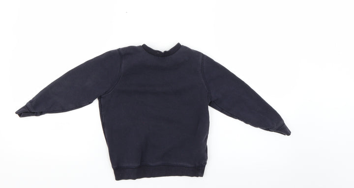 TU Boys Blue   Pullover Sweatshirt Size 3 Years