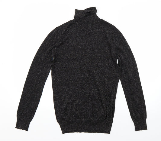 Front view of Atmosphere women’s black jumper, size UK 10