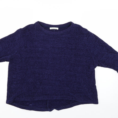 zara trafaluc Womens Blue   Pullover Jumper Size S