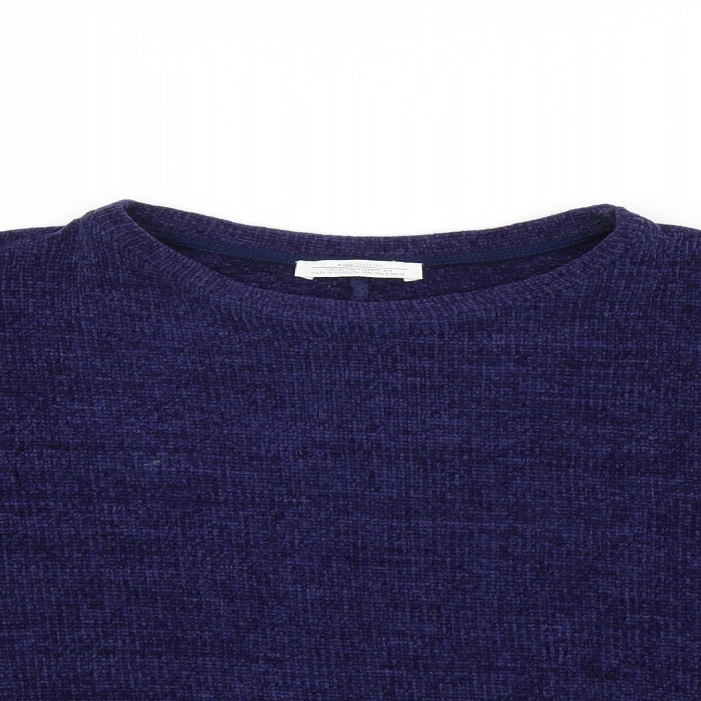 zara trafaluc Womens Blue   Pullover Jumper Size S