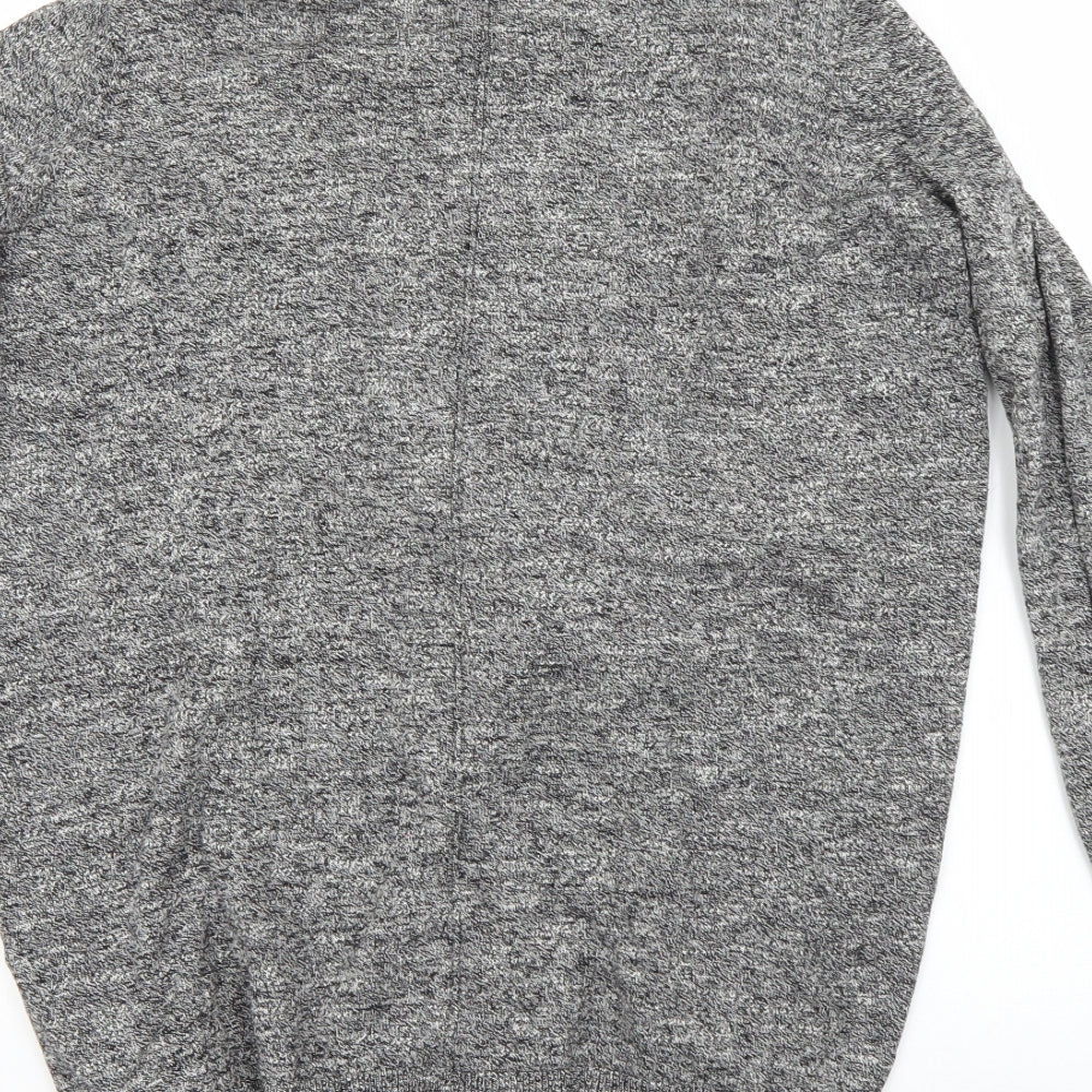 New Look Womens Grey   Cardigan Jumper Size 12