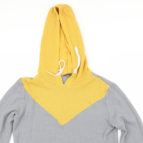 SheIn Womens Multicoloured   Pullover Hoodie Size S