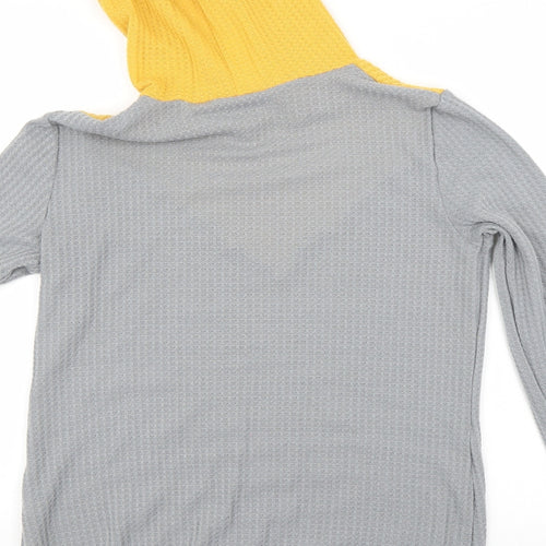 SheIn Womens Multicoloured   Pullover Hoodie Size S
