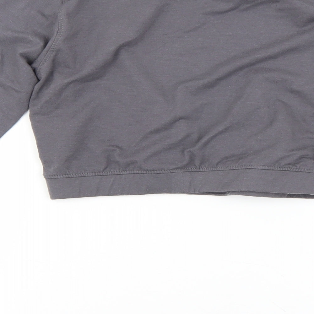 Missguided Womens Grey   Pullover Sweatshirt Size 6