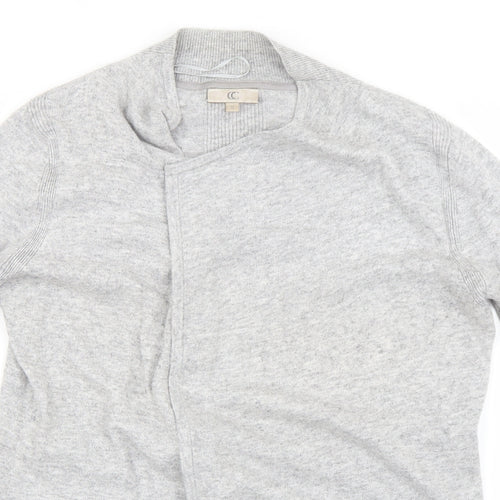 cc Womens Grey   Cardigan Jumper Size S