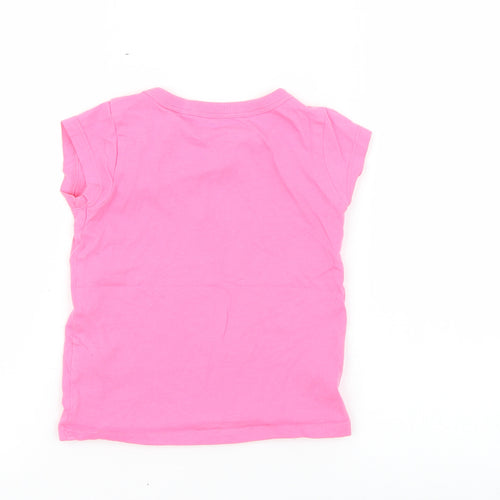NEXT Girls Pink   Basic T-Shirt Size 3 Years