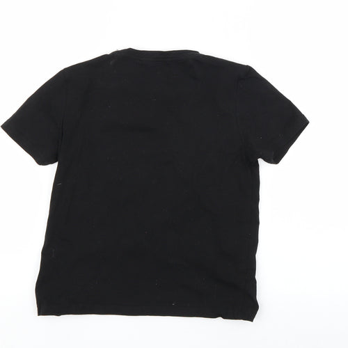 SheIn Boys Black   Basic T-Shirt Size 7 Years