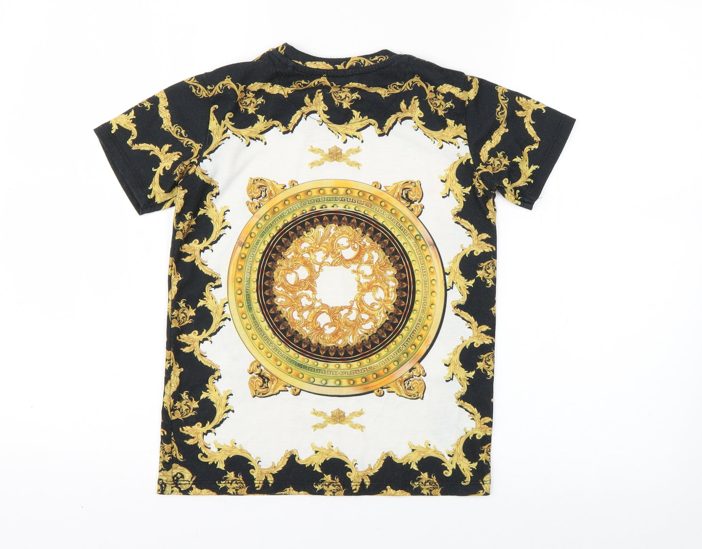 River Island Boys Multicoloured Paisley  Basic T-Shirt Size 5-6 Years