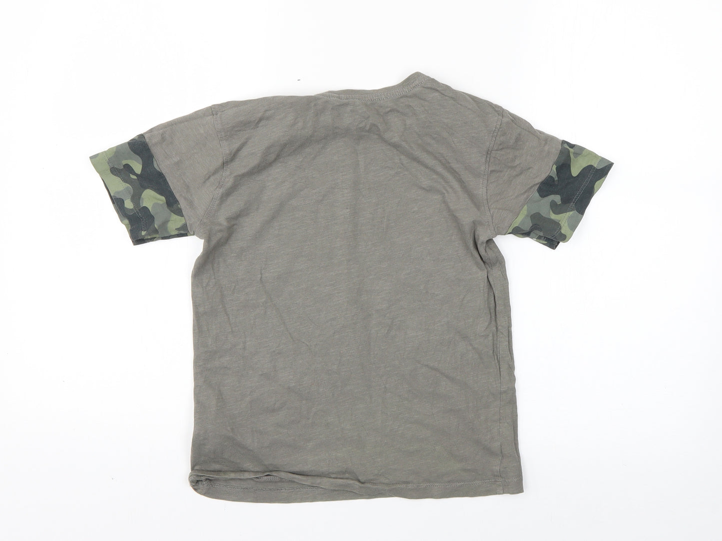 NEXT Boys Green   Basic T-Shirt Size 7 Years