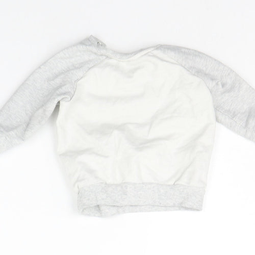 the very group Baby Grey   Pullover Jumper Size 3-6 Months  - THE GRUFFALO