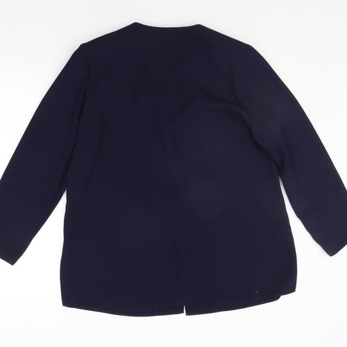 Penelope Jane Womens Blue   Jacket Blazer Size 14