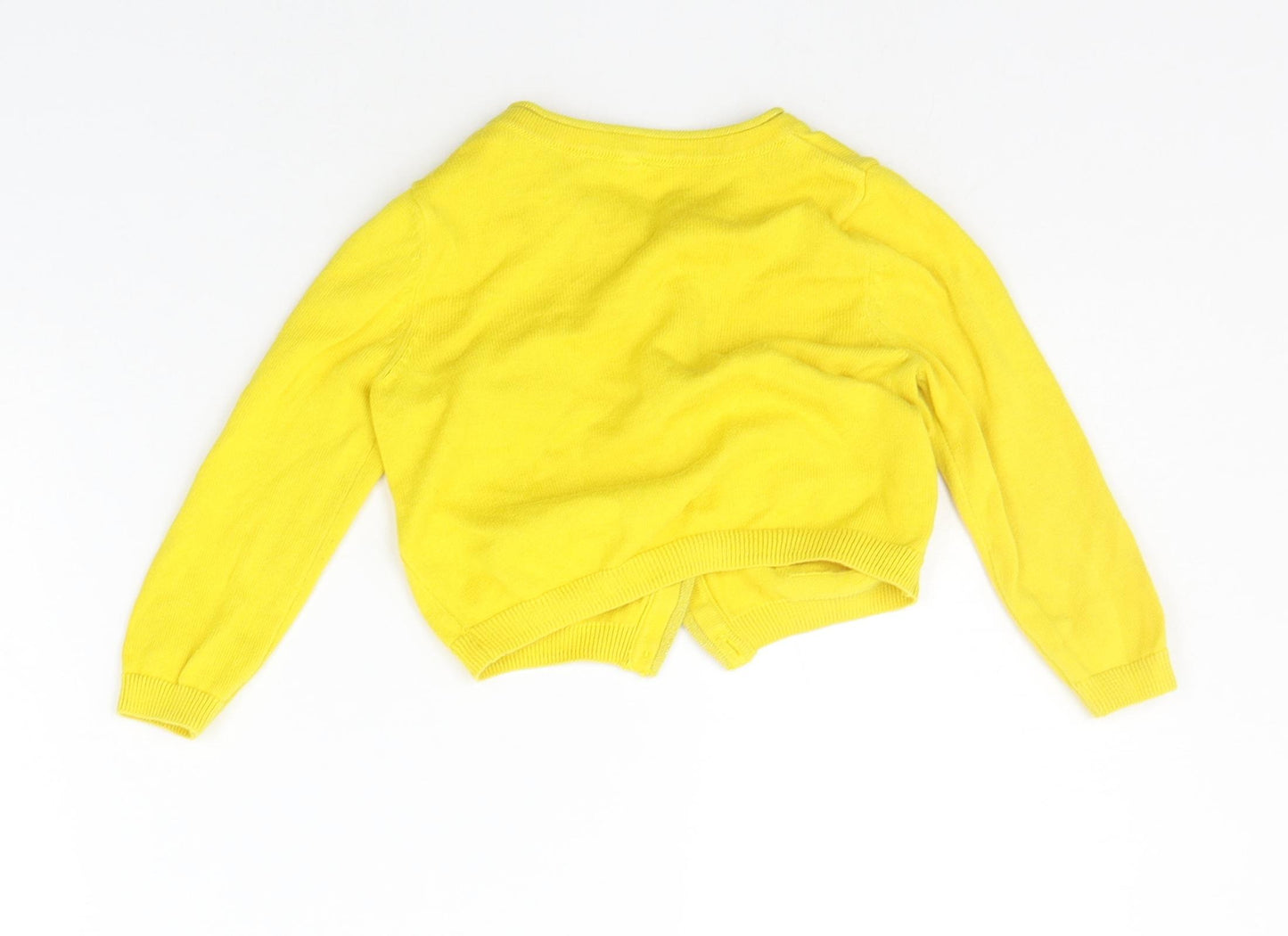 Marks and Spencer Baby Yellow   Cardigan Jumper Size 12-18 Months